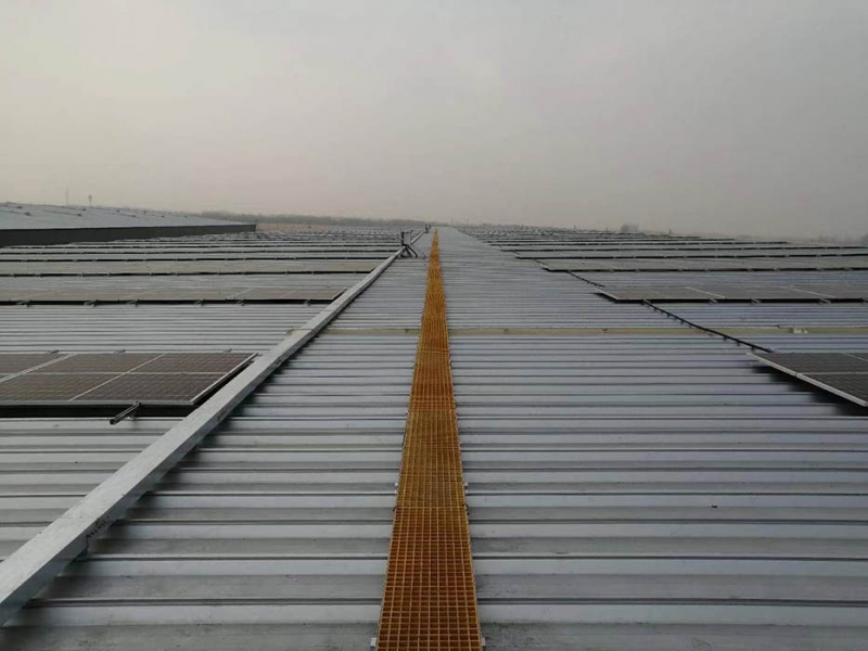 沈阳裕通石化一期400KW屋顶分布式光伏电站
