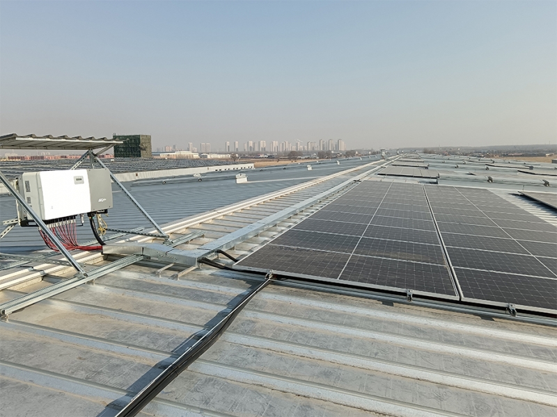 沈阳裕通石化四期400KW屋顶分布式光伏发电项目