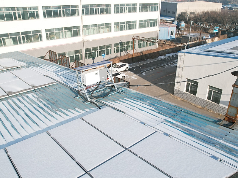 东大信息250kw屋顶分布式光伏电站